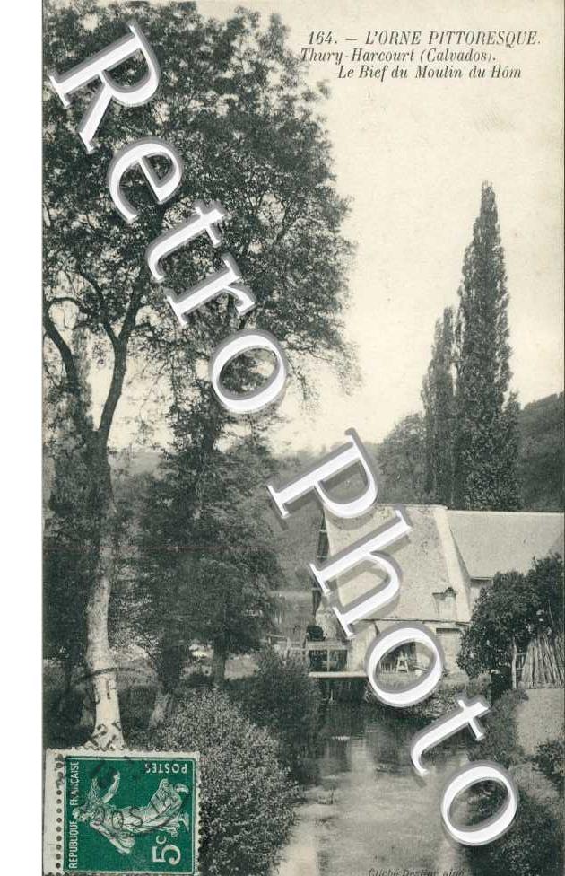 Le bief du moulin du hom