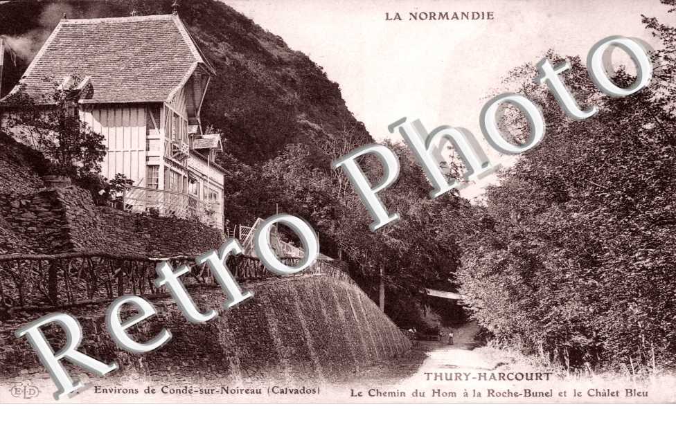 le Chemin du Hom et le Chalet Bleu