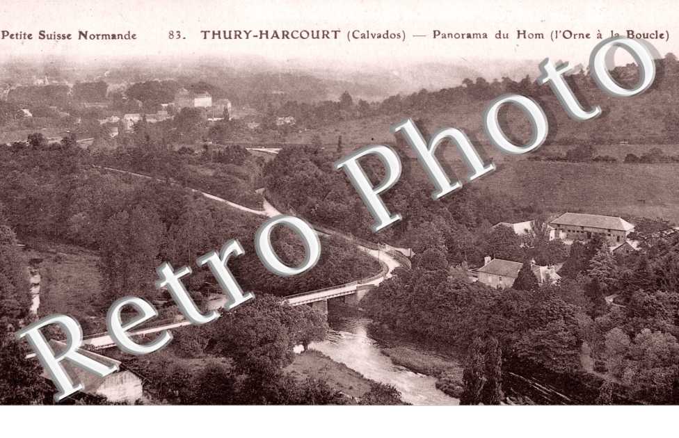 Panorama du Hom (l'Orne a la Boucle)