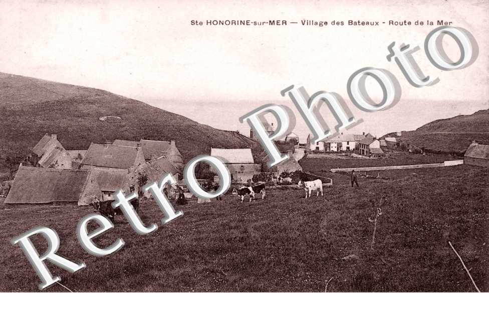 Village des bateaux - route de la mer