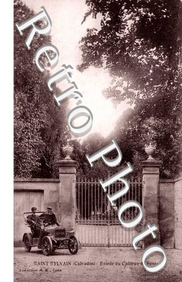 Entree du chateau de Fosse