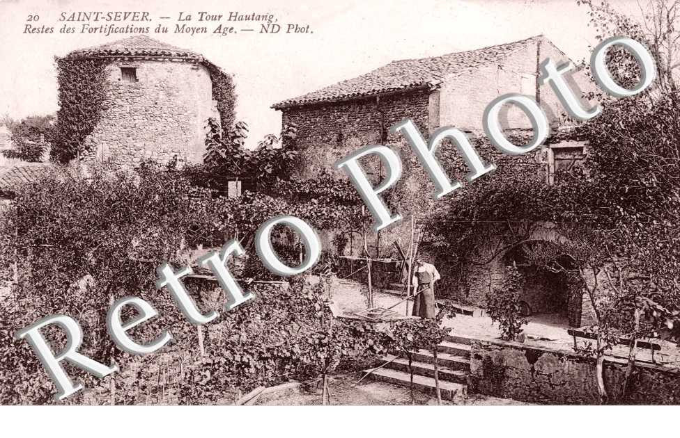 la tour hautang, restes des fortifications du moyen age