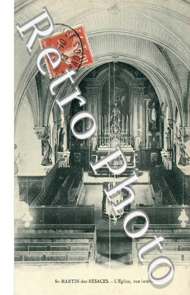 Eglise, vue interieure