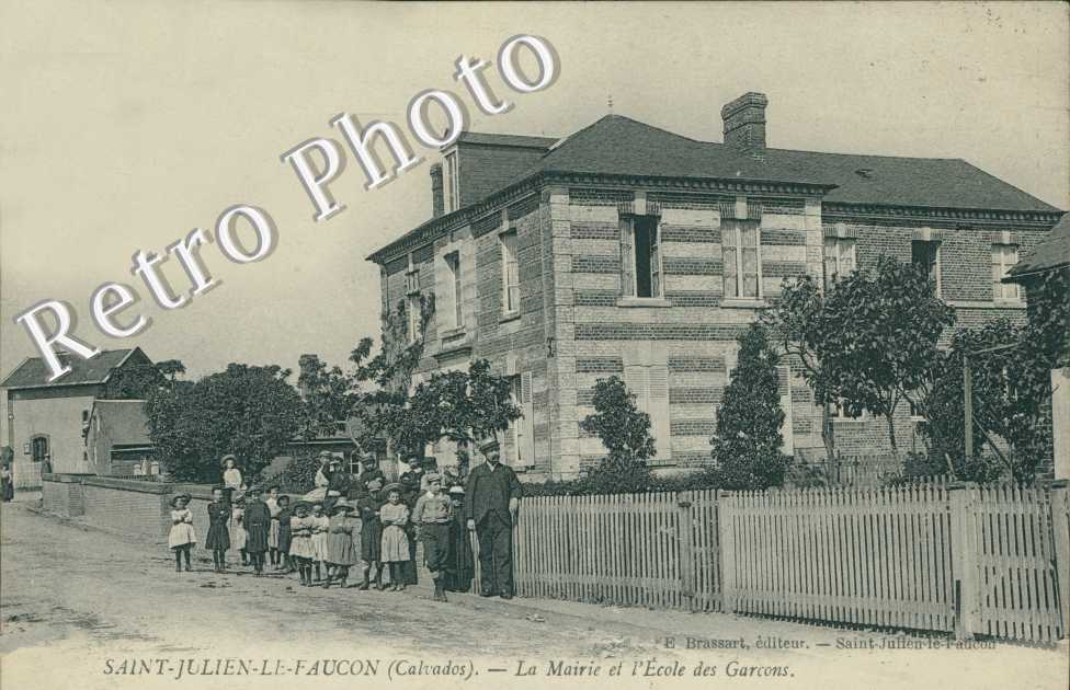 Mairie et ecole des garcons