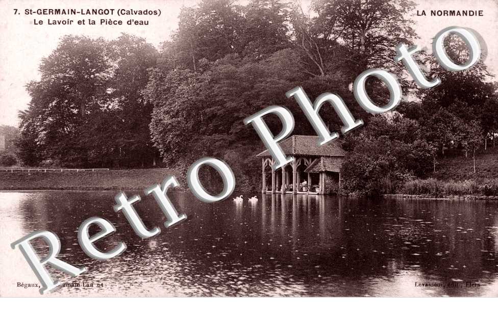 Lavoir et la piece d'eau