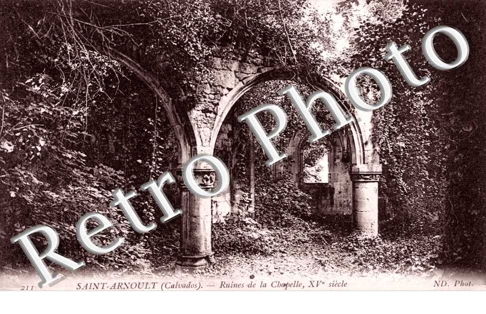 Ruines de la chapelle