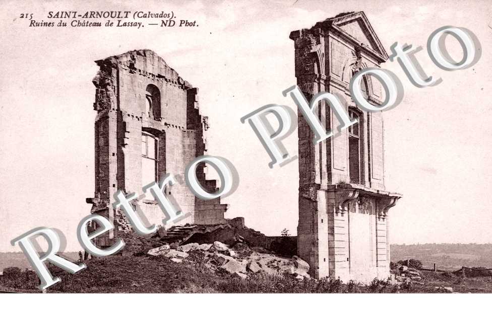 Ruines du chateau de Lassay