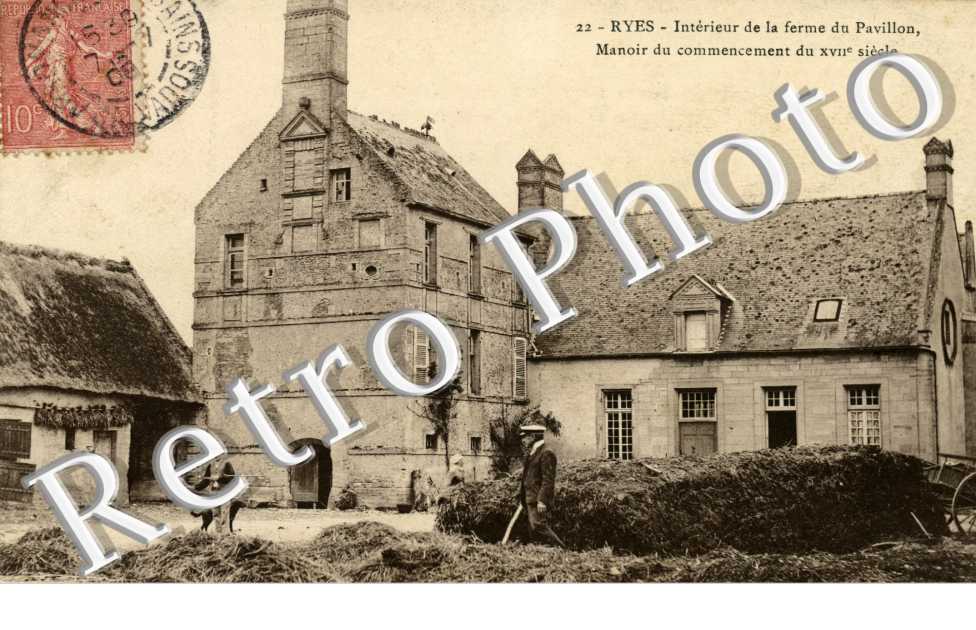 Interieur de la ferme du pavillon - manoir