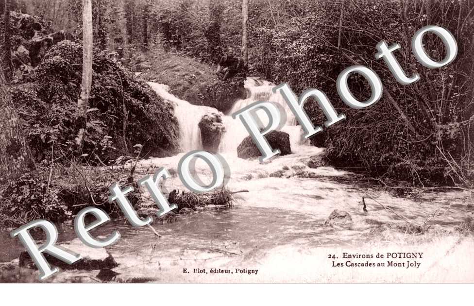 Les cascades au Mont Joly