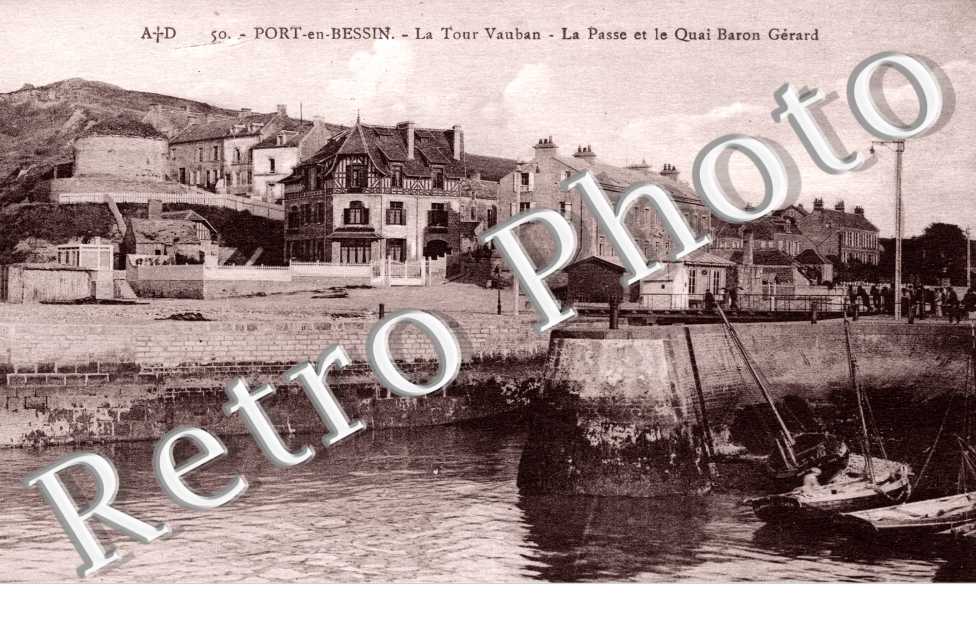 La Tour Vauban, la Passe et le Quai Baron Gerard
