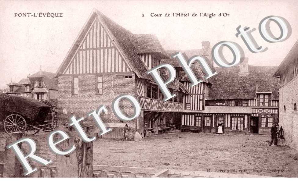 cour de l'hotel de l'Aigle d'Or