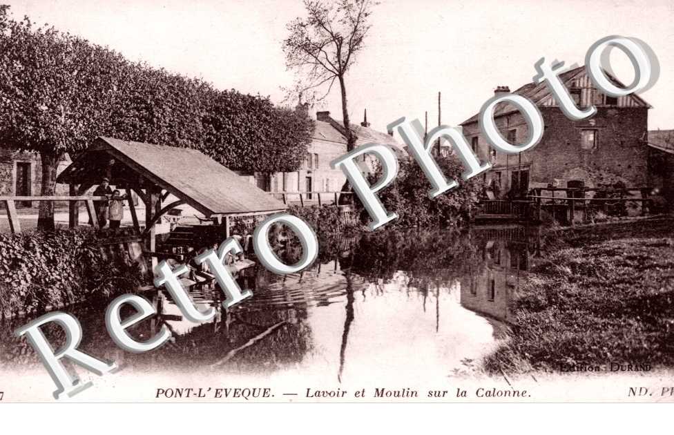 Lavoir et Moulin sur la Calonne