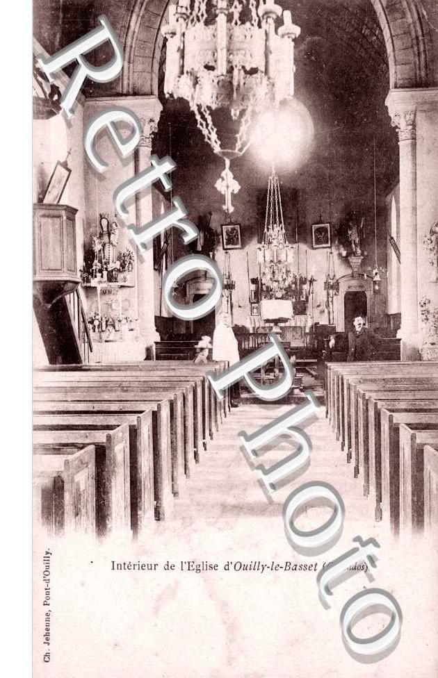 interieur de l'eglise d'Ouilly-le-Basset
