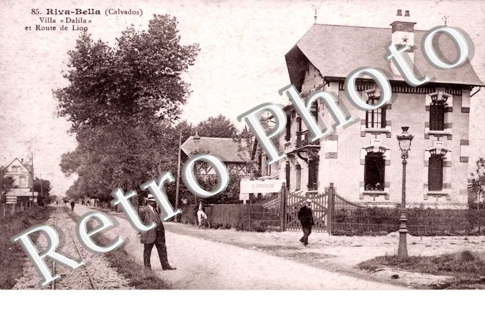 Riva-Bella, Villa "Dalila" et Route de Lion