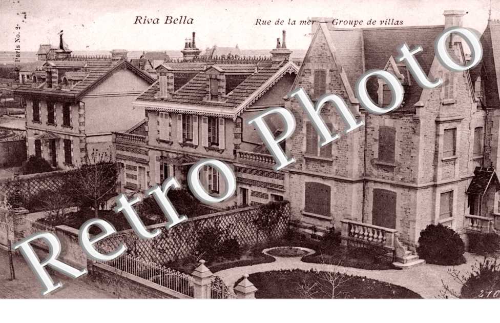 Riva-Bella, Rue de la Mer, Groupe de Villas