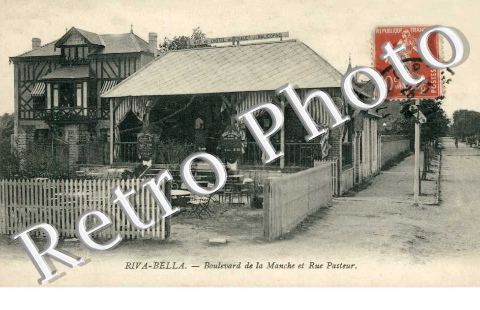 Riva-Bella, Boulevard de la Manche et Rue Pasteur