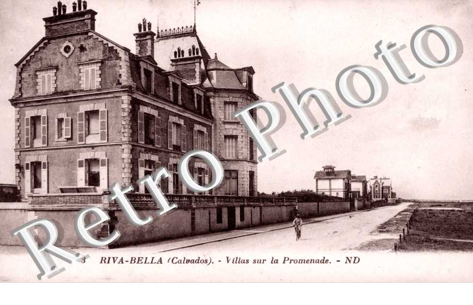 Riva-Bella, Villas sur la Promenade