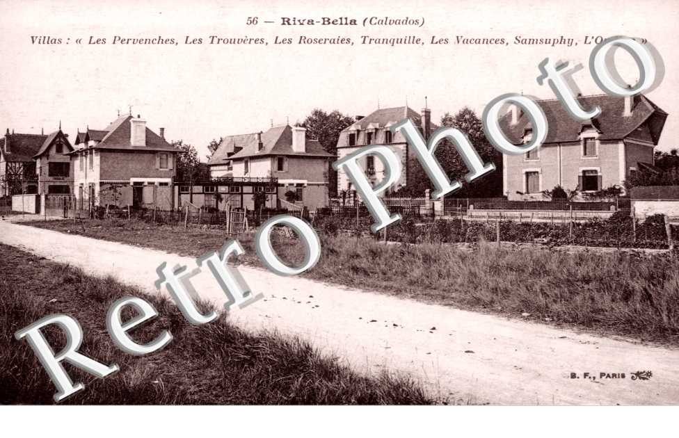 Riva-Bella, Villas: "Les Pervenches, Les Roseraies, Tranquille, Les Vacances, Samsuphy, L'Ondine"