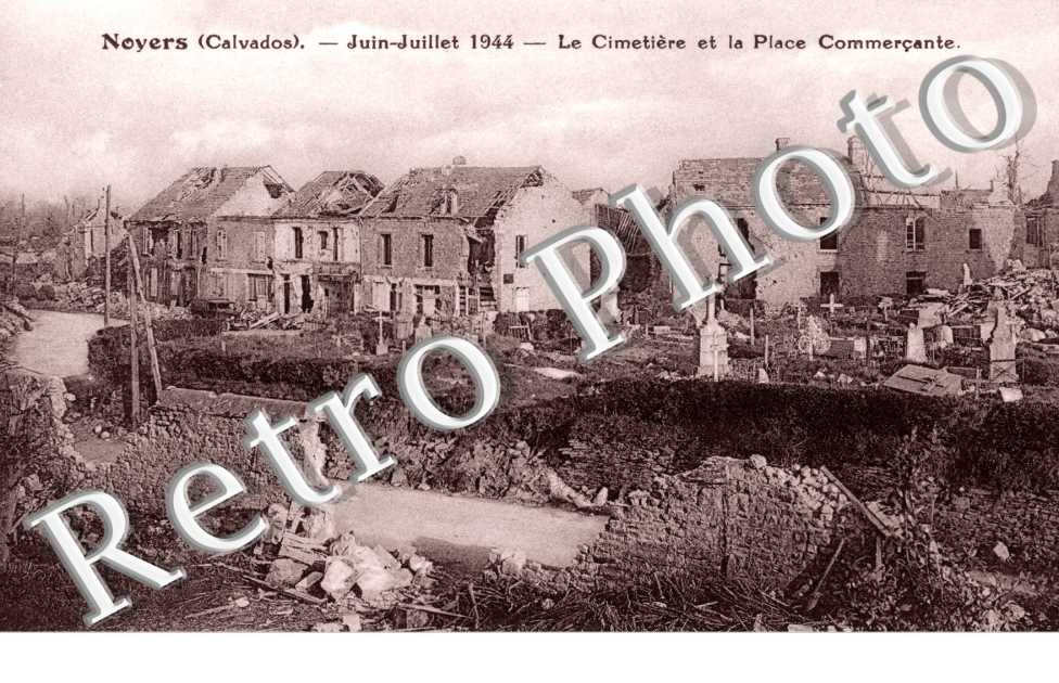 Cimetiere et place commercante