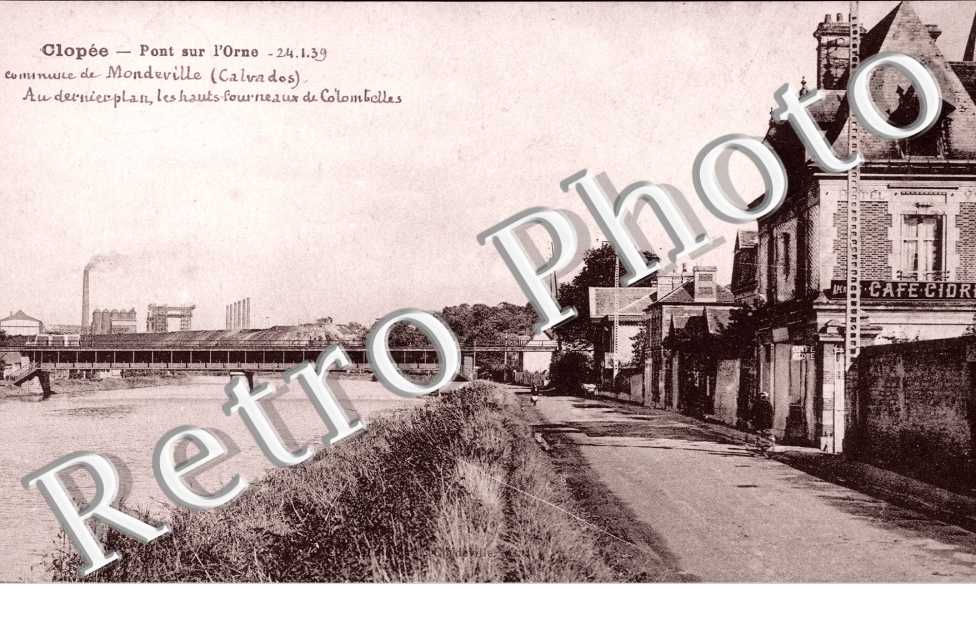 Clopee - pont sur l'Orne