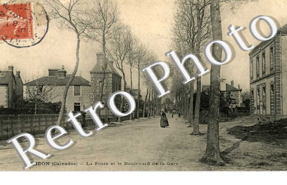 Poste et boulevard de la gare