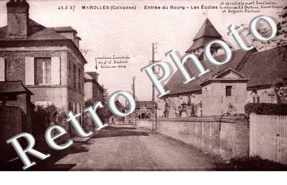 entree du bourg, les ecoles