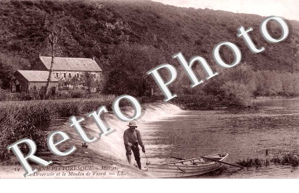 Le deversoir et le moulin de Viard