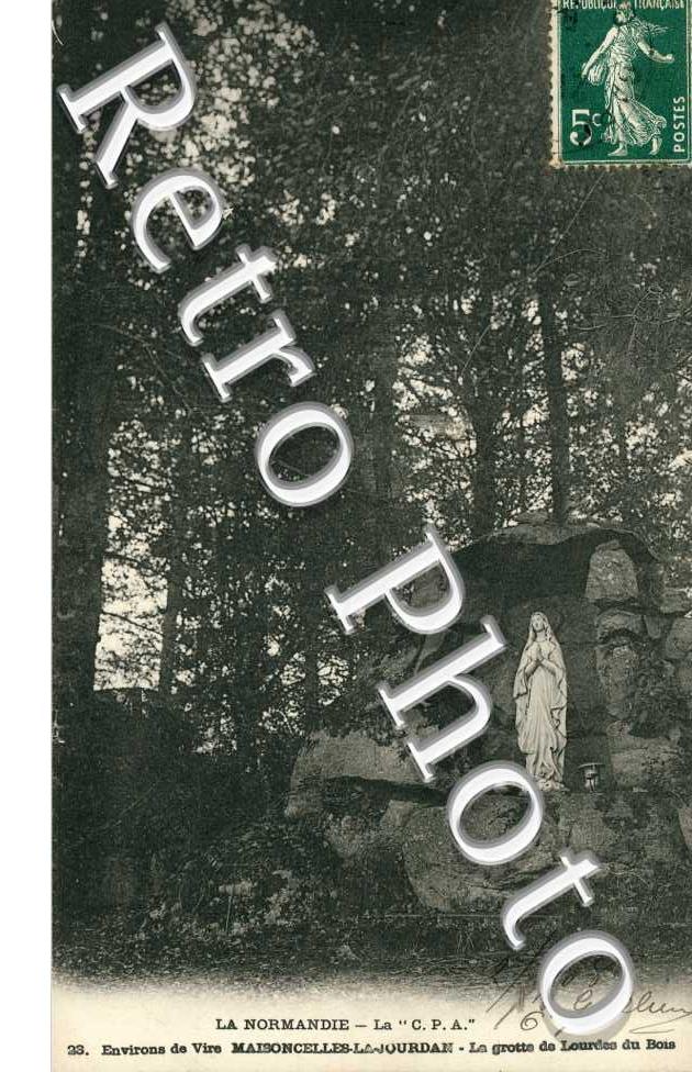 Grotte de Lourdes du bois