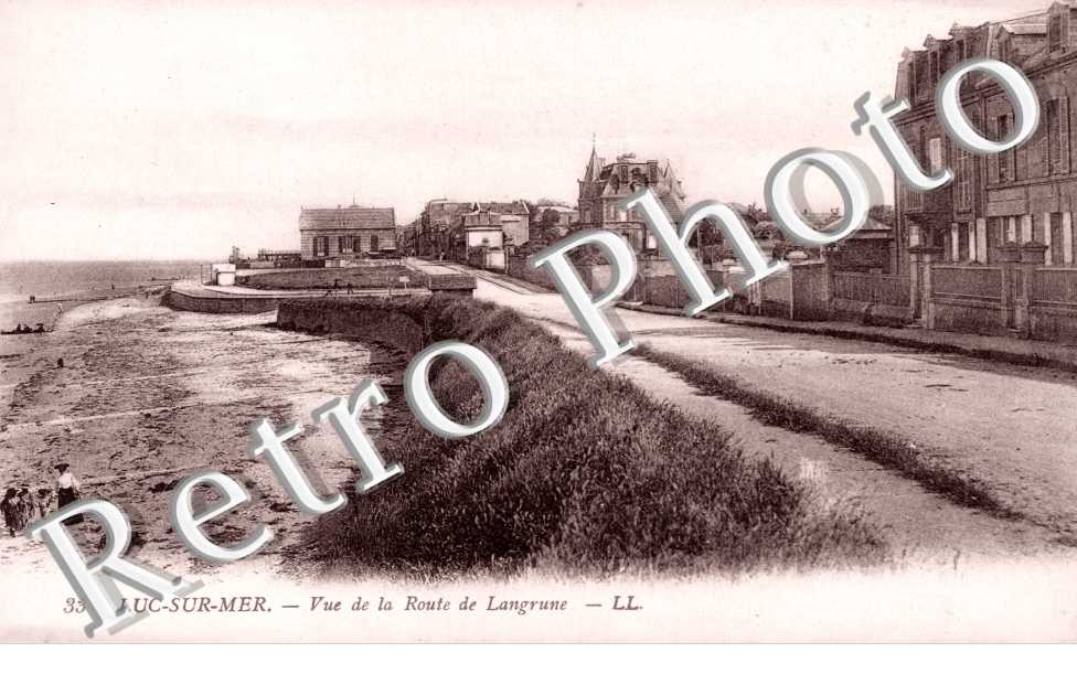 Vue de la route de Langrune