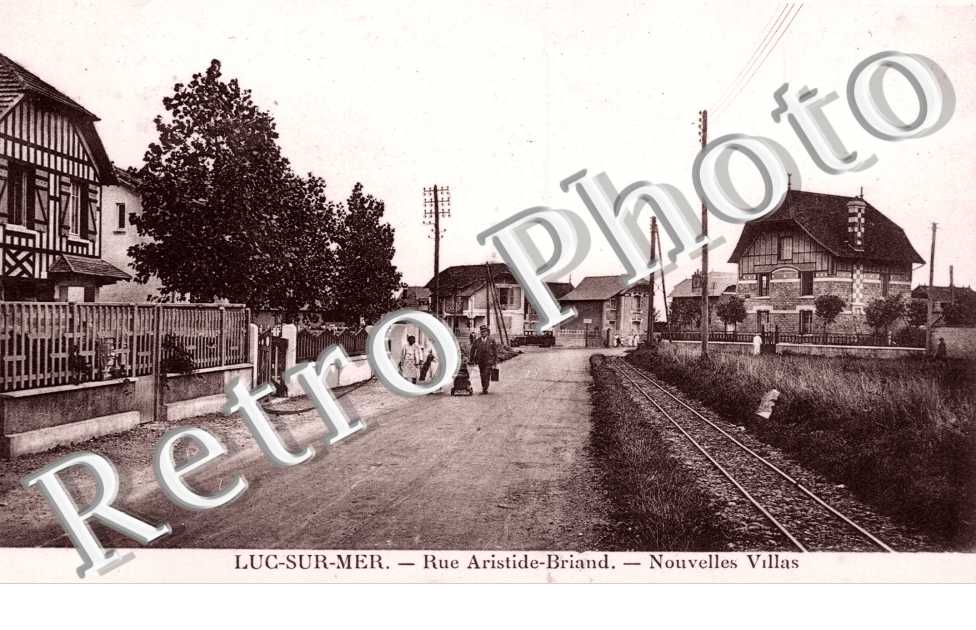 Luc-sur-Mer, Rue Aristide-Briand, Nouvelles Villas
