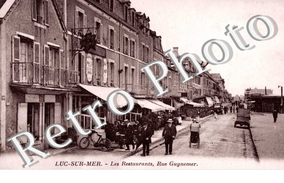 Luc-sur-Mer, les Restaurants, Rue Guynemer