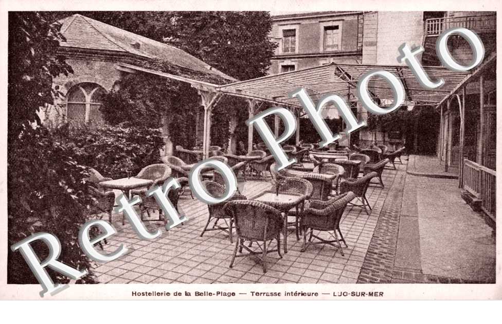 Luc-sur-Mer, Hostellerie de la Belle-Plage, Terrasse Interieure