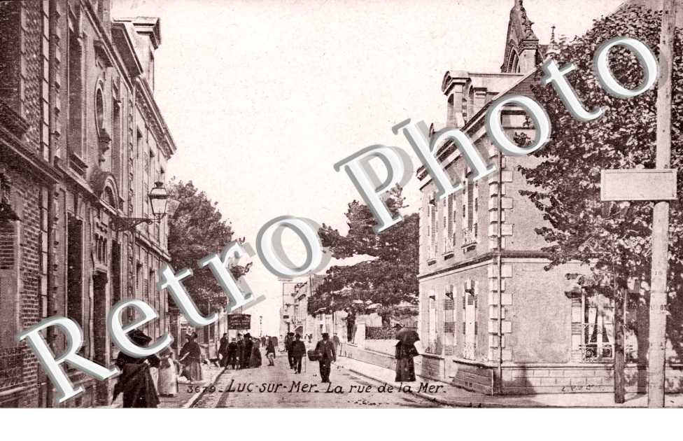 Luc-sur-Mer, la Rue de la Mer