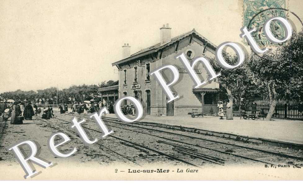 Luc-sur-Mer, la Gare