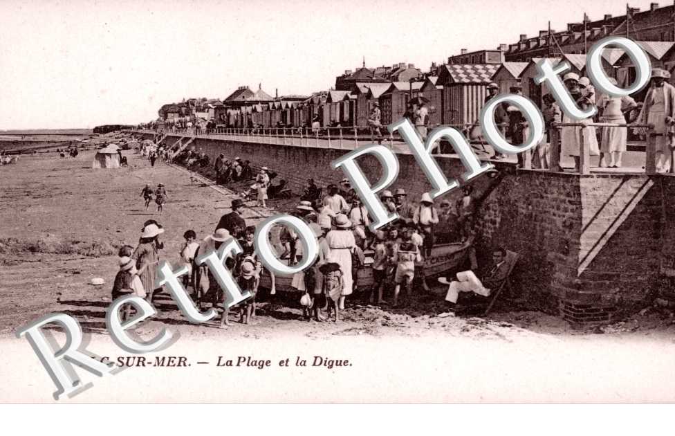 Luc-sur-Mer, la Plage et la Digue