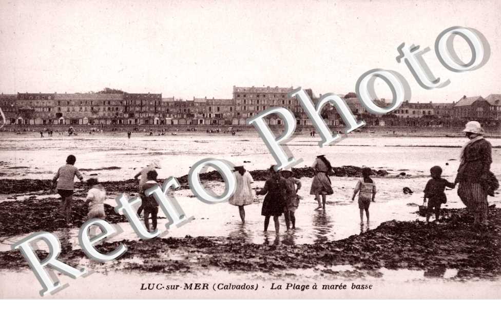 Luc-sur-Mer, la Plage a maree basse