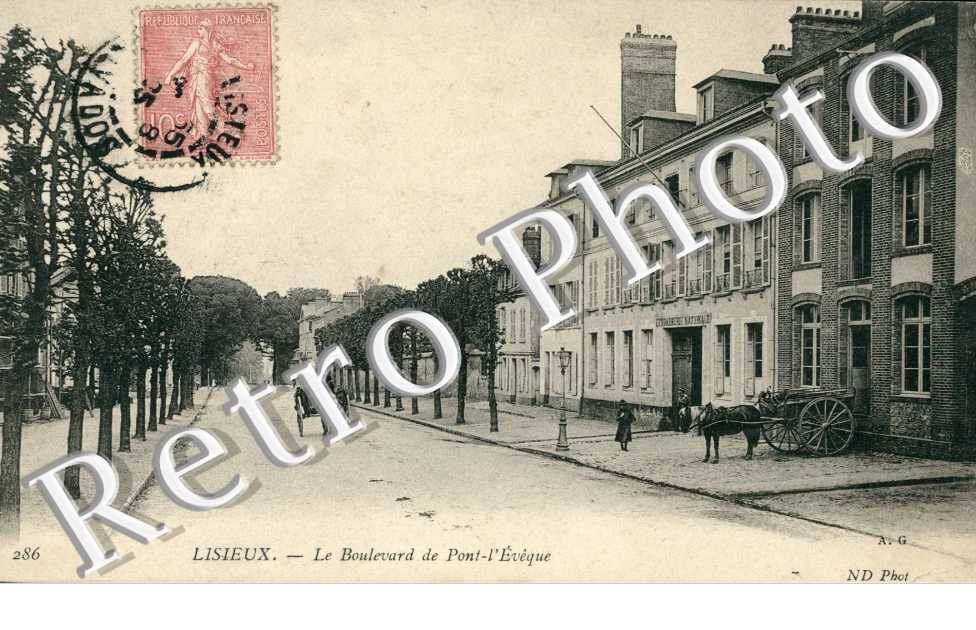 le boulevard de Pont l'Eveque