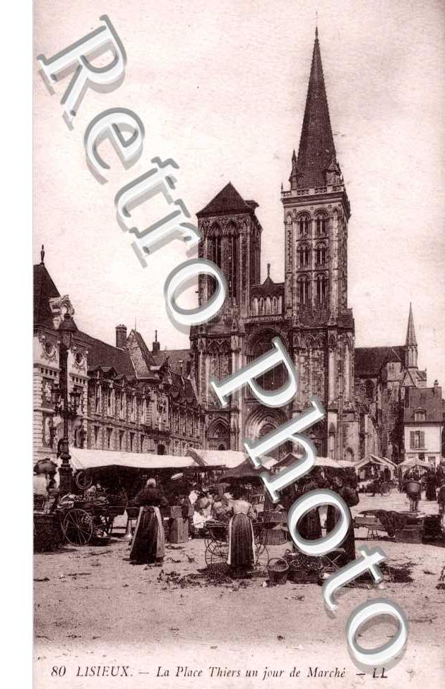 la place Thiers, un jour de marche