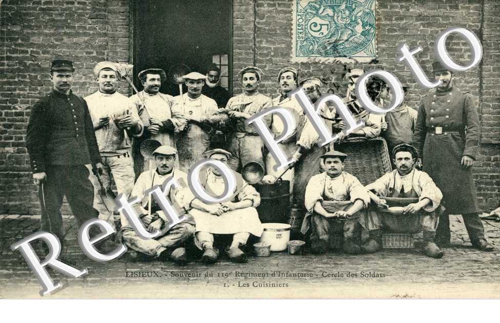 119 regiment d'infanterie Les cuisiniers