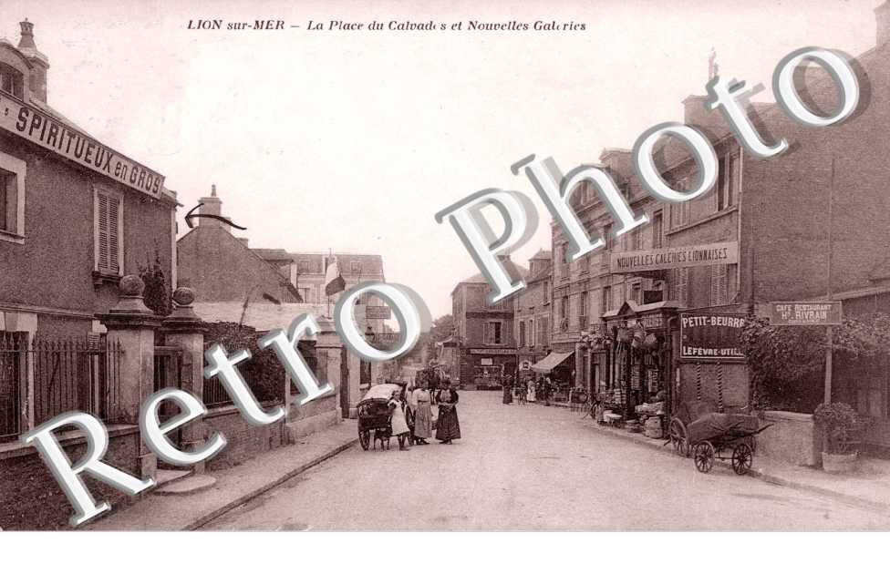 la place du Calvados et nouvelles galeries