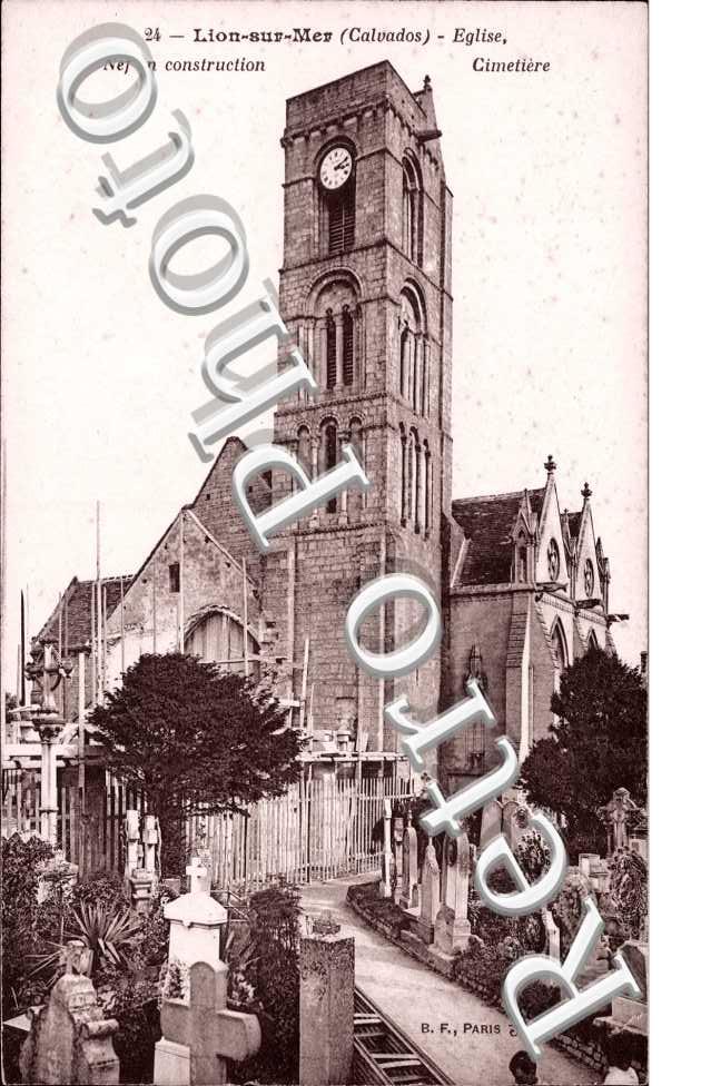 nef de l'Eglise en construction