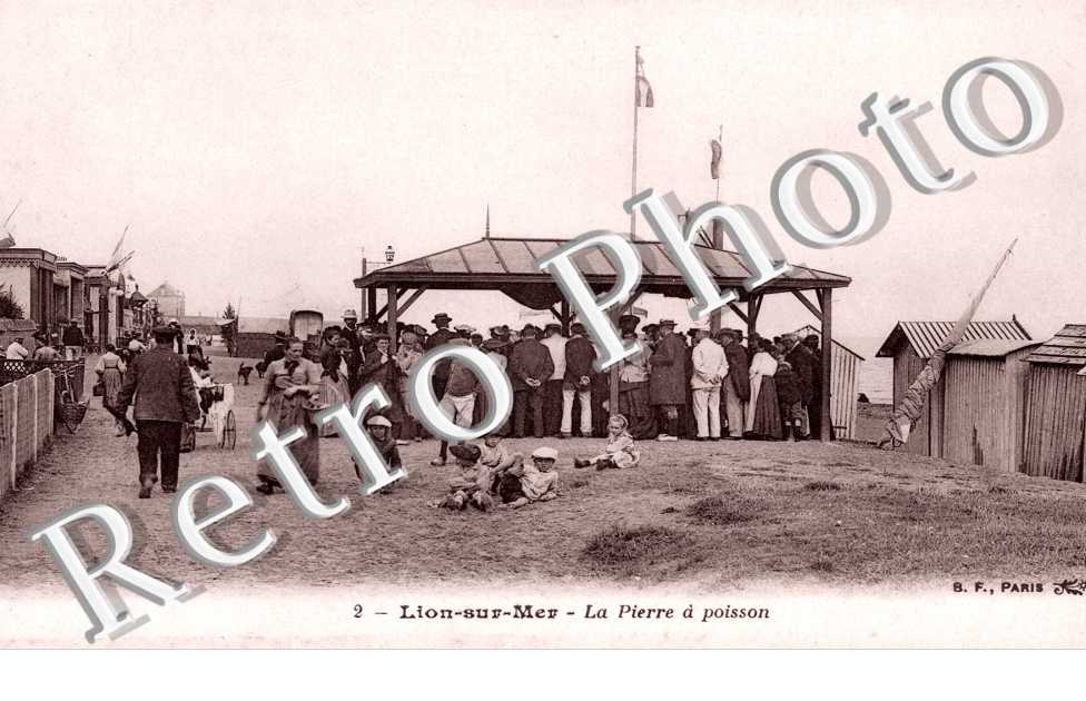 Lion-sur-Mer, la Pierre a Poisson