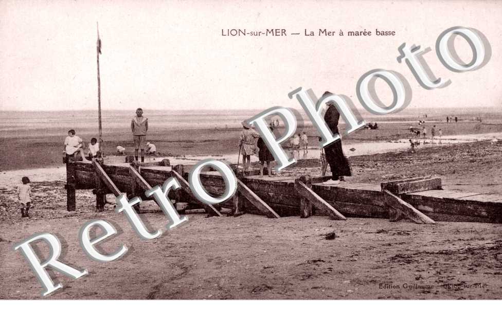 Lion-sur-Mer, la Mer a maree basse