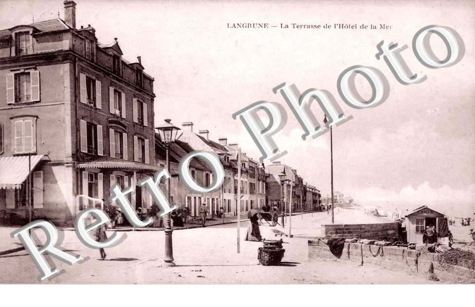 la terrasse de l'hotel de la mer