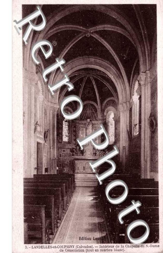 interieur de la chapelle Notre-Dame de Consolation