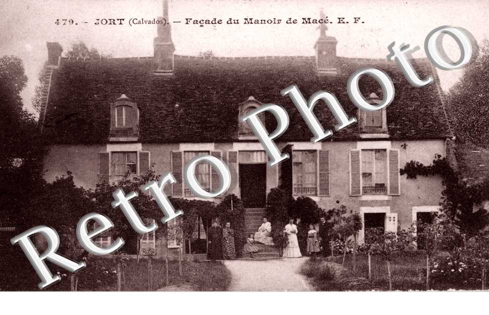 facade du manoir de Mace