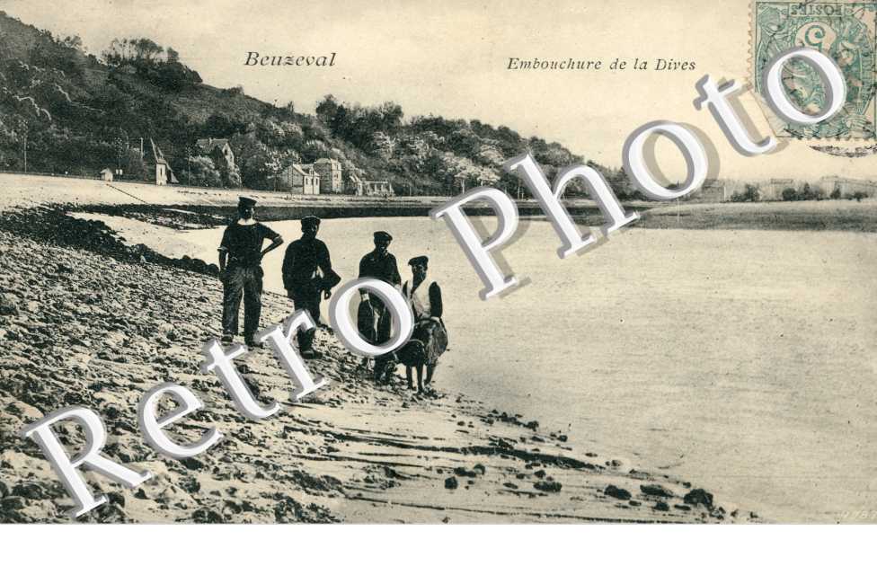 BEUZEVAL  embouchure de la Dives