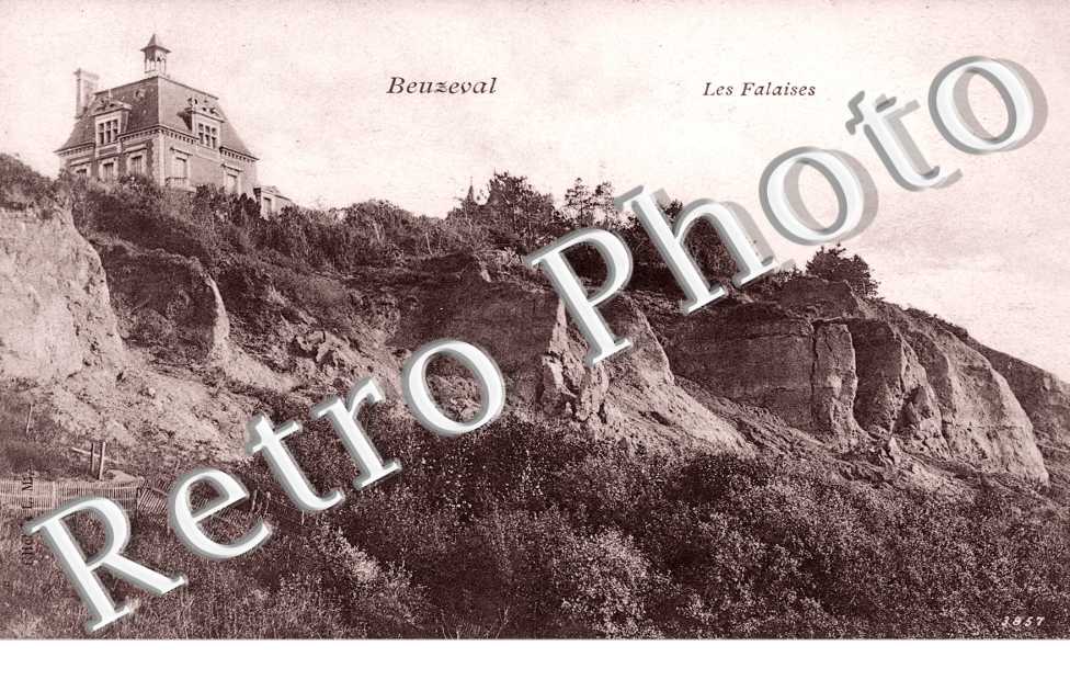 Beuzeval Les falaises