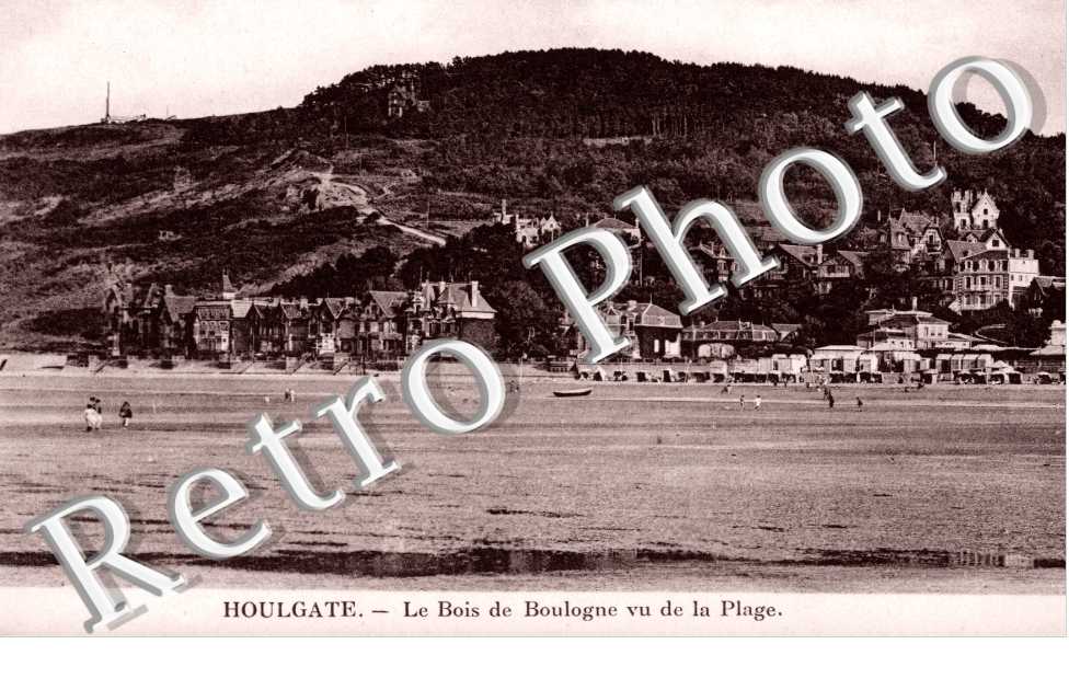 le bois de Boulogne vu de la plage