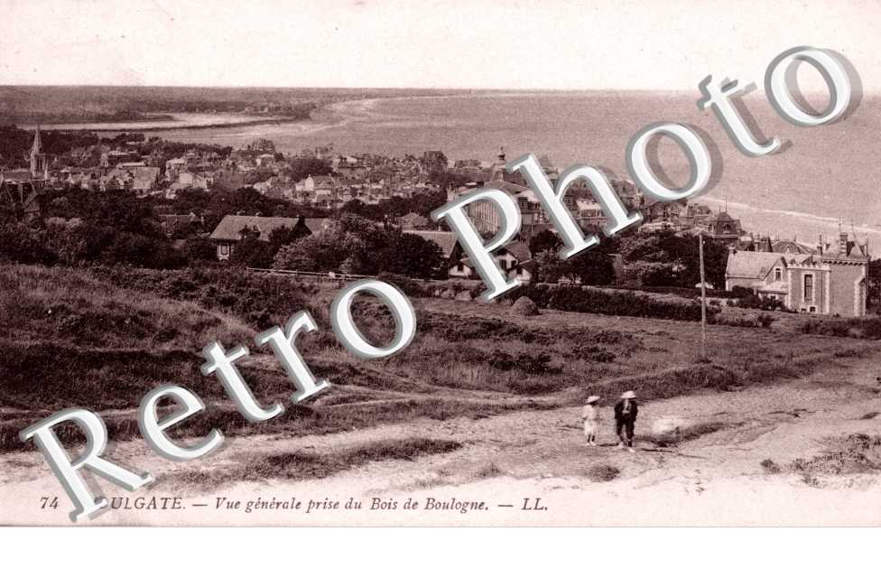 Vue generale prise du Bois de Boulogne